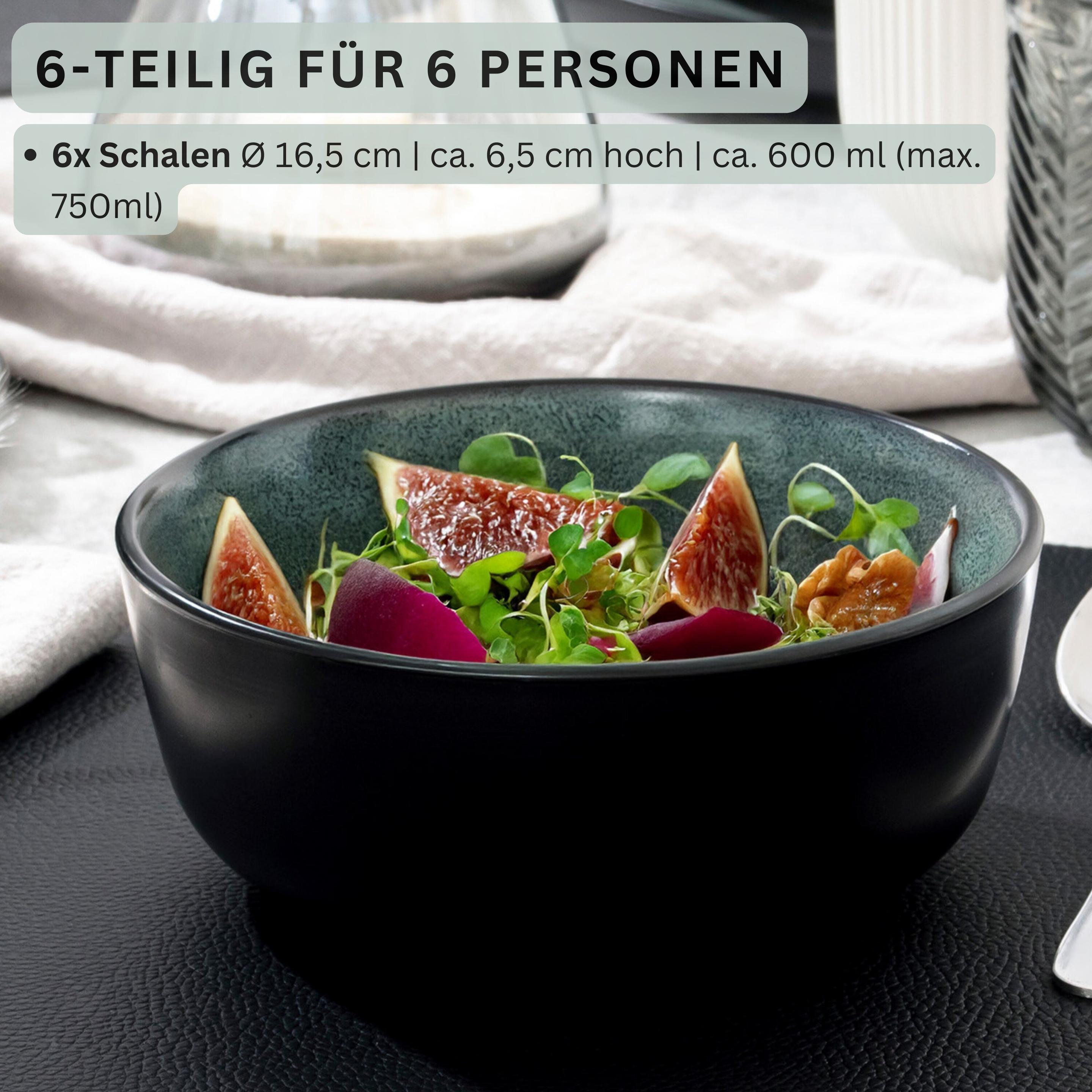 Thumbnail - Sänger Schalen Set Malmö, Schüssel + Schale, Grün