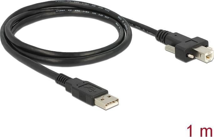 Image du produit Delock USB A – USB B (1 m, USB 2.0)