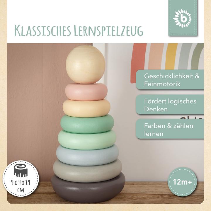 Image du produit Bieco Jouets à empiler Coloré