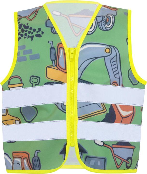Produktbild Korntex Kinder Warnweste Working Heroes Hellgrün/Baustelle CO2 Neutral XS EN 17353 ® ACTWORCON (XS)