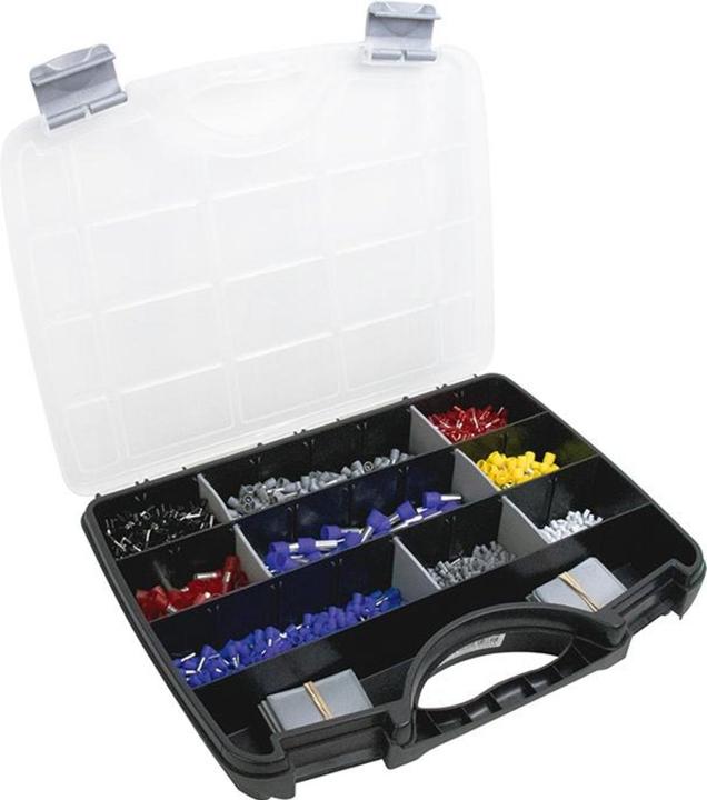 Productafbeelding Weidmüller Assortiment adereindhulzen 2200 stuks 0,50 - 16,00 mm² Assortimentskoffer