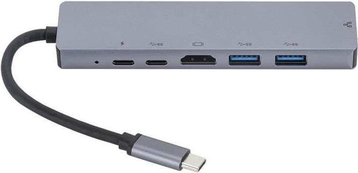 Actual product image eSTUFF USB-C 6-in-1 Mobile Hub (USB-C, 6 Ports)