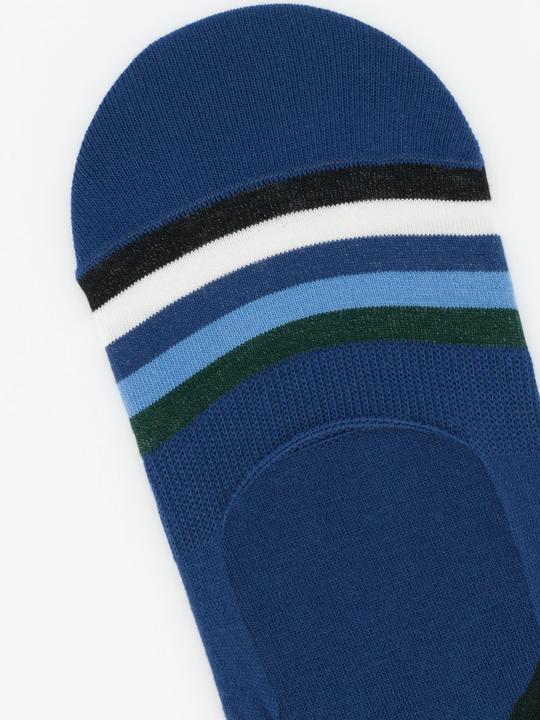 Actual product image DillySocks Hidden Bold Line Blue (35 - 38)
