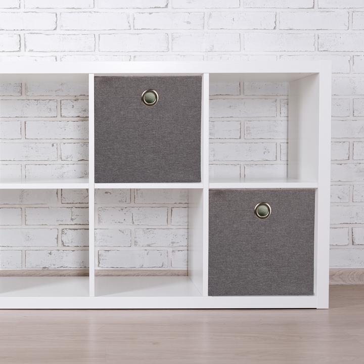 Image du produit Relaxdays 2x boîte de rangement (30,5 x 30,5 x 30,5 cm, 27 l)