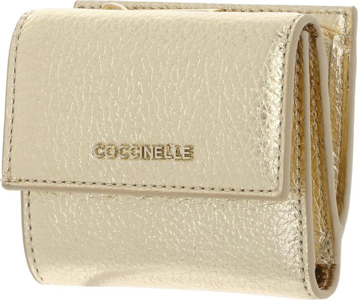 Actual product image Coccinelle Metallic Soft Wallet Grained Leather
