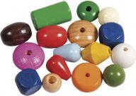 Produktbild Rayher Holzperlen bunt FSC 75g