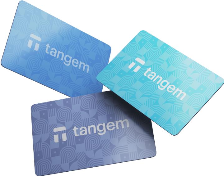 Produktbild Tangem 2.0 - 3-Karten-Set - Winter-Edition