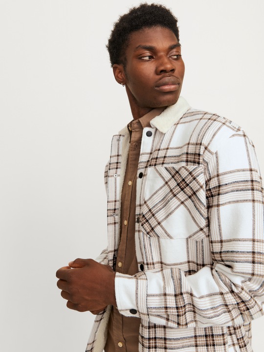 Produktbild Jack & Jones Locker geschnitten Overshirt Overshirt (XXL)