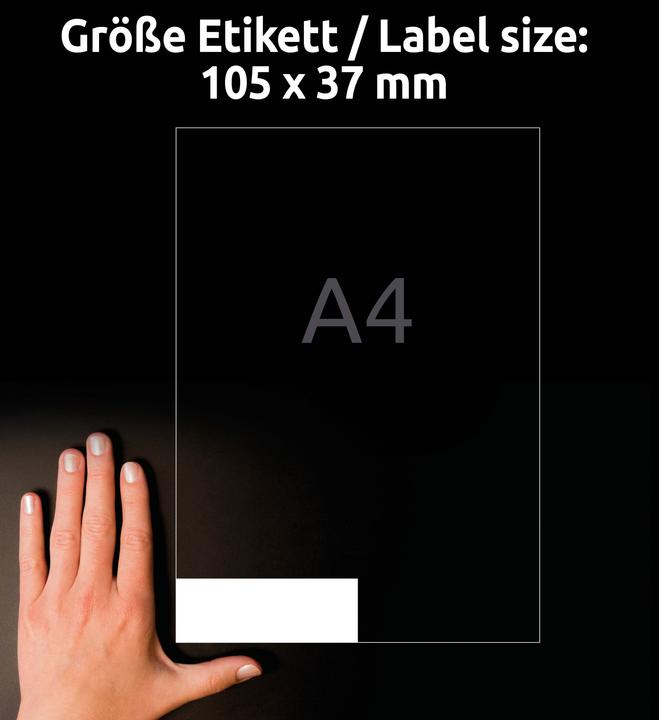 Actual product image Avery Universal labels