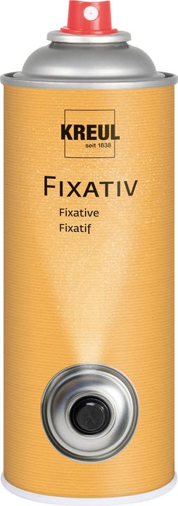 Produktbild Kreul 800150 - Solo Goya Fixativ, 150 ml Spraydose, hochtransparenter, nicht glänzender Schutzfilm f (Transparent, 0.15 l)