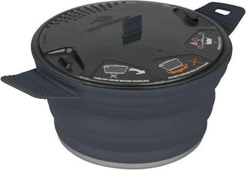 Actual product image Sea To Summit X-Pot Medium 2.8L New Charcoal