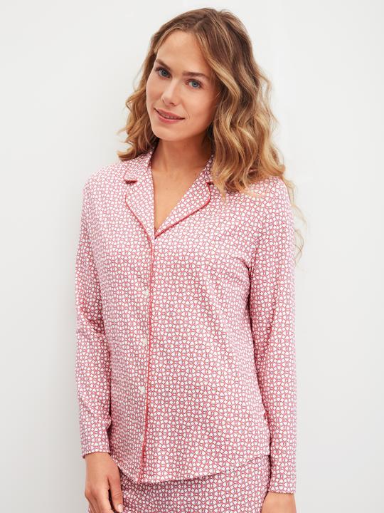 Produktbild Calida Favourites Love Langarm-Shirt mit Knöpfen (M)