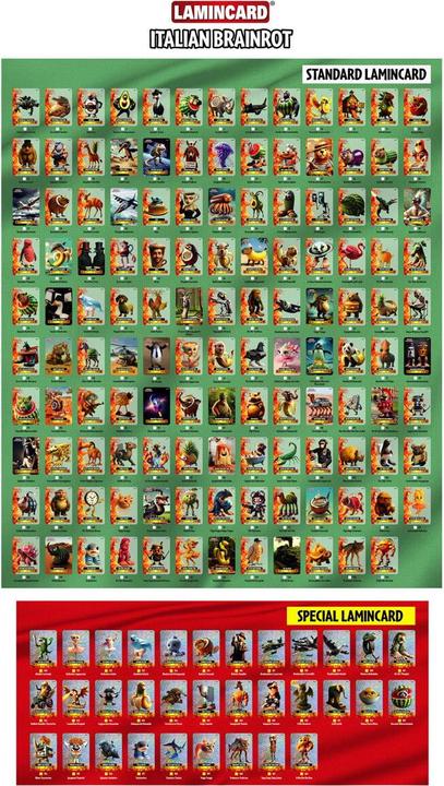Produktbild Italian Brainrot Italian - Samlekort (24 pakker / Hel kasse) (Booster Pack)