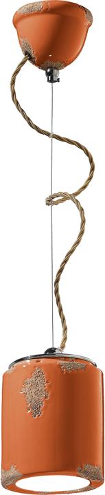 Orange shabby antique