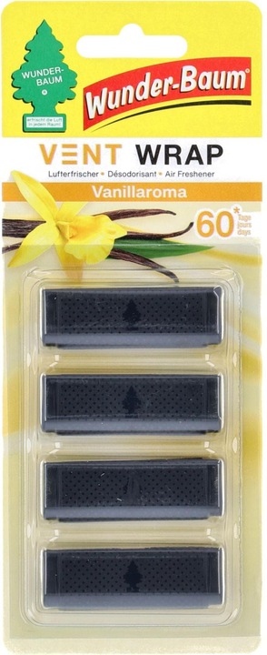 Wunder-Baum Wunderbaum Vent Wrap al gusto di vaniglia 9800813