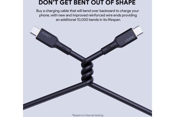 Image du produit Aukey USB C — USB C (1 m, USB 2.0, 100 W)