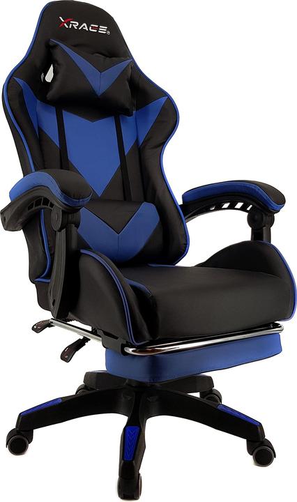 XRace Fauteuil pivotant en cuir style course