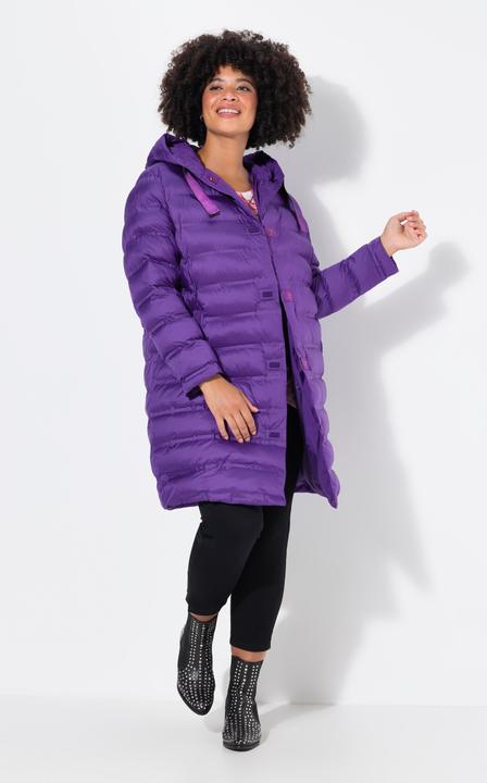 Produktbild Angel of Style Steppmantel, Straight Fit, Kapuze, Neon-Bänder (52)