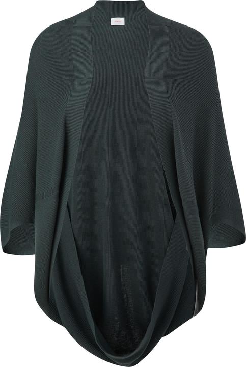 Produktbild s.Oliver Indoor-Poncho Poncho in Strickmuster (One Size)