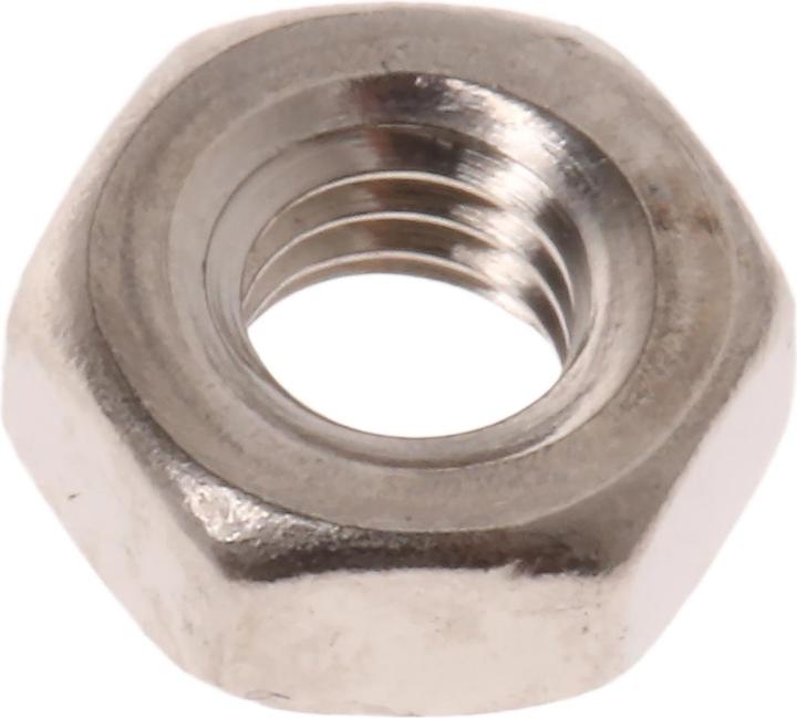 Produktbild RS PRO Vollmuttern Messing vernickelt (M3)