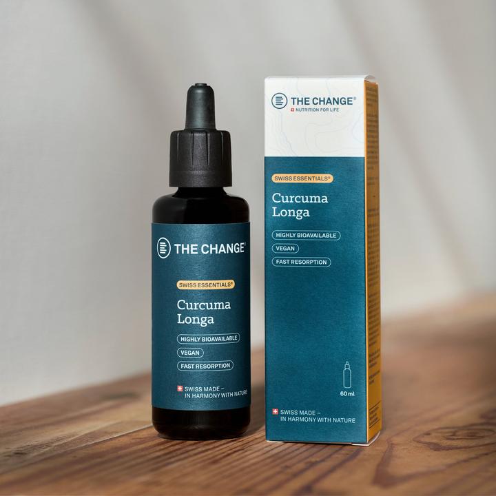 Actual product image BE THE CHANGE Curcuma Longa (1 Piece, Droplet, 60 g)