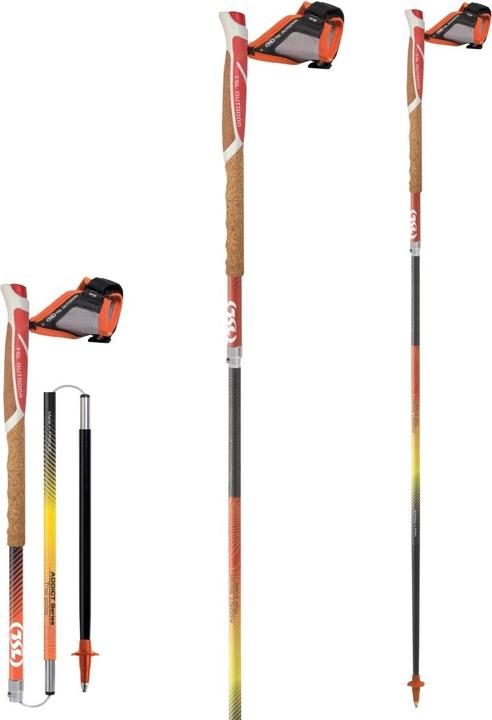 Actual product image Tsl outdoor Trail Carbon 4 Magnetic Cork Cross - Laufstöcke (115 cm)