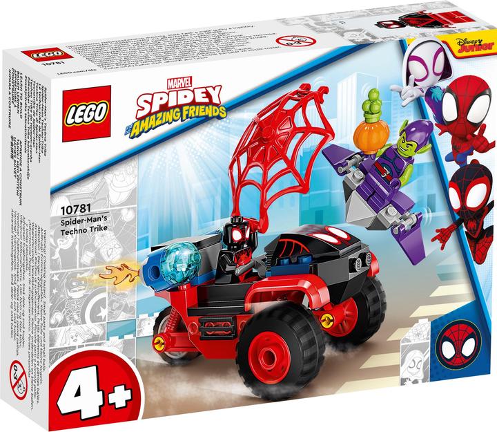 Produktbild LEGO Miles Morales: Spider-Mans Techno-Trike (10781, LEGO Marvel)