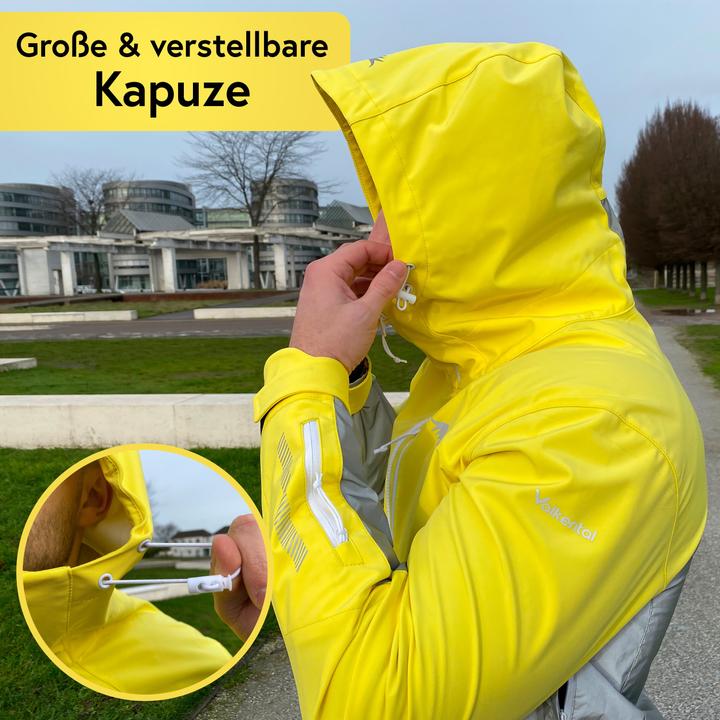 Produktbild Valkental Funktionale & reflektierende Softshelljacke für Outdooraktivitäten - Herren (M)