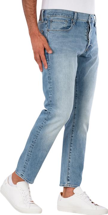 Produktbild G-Star 3301 Straight Tapered Jeans Elto Stretch indigo aged (W34/L34, W30/L32, W30/L34, W31/L32, W32/L34, W36/L32, W36/L34, W33/L32, W29/L32, W34/L32)