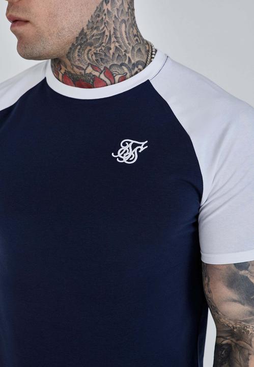 Actual product image Siksilk T-Shirt Raglan T-Shirt (M)