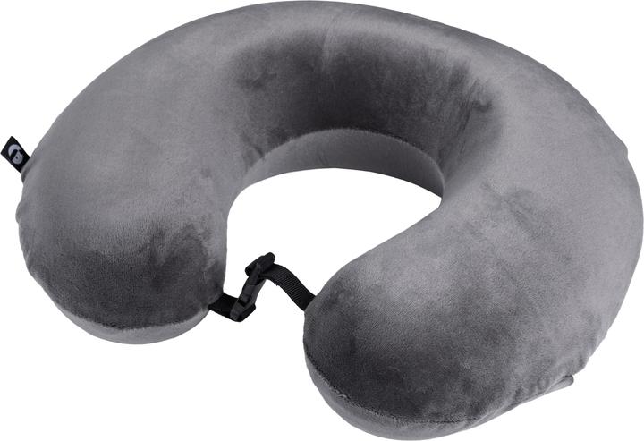 Feru Travel Memory Foam Pillow, gray (Head & neck pillow)