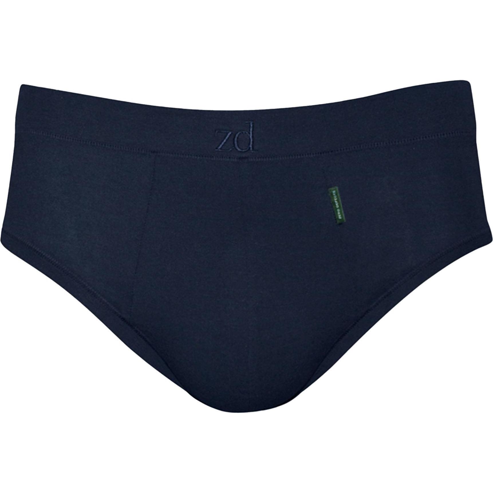 Zd Zero Defects, Herren, Unterhosen, Slip Casual Bequem sitzend, Blau, (L, Einzelpack)