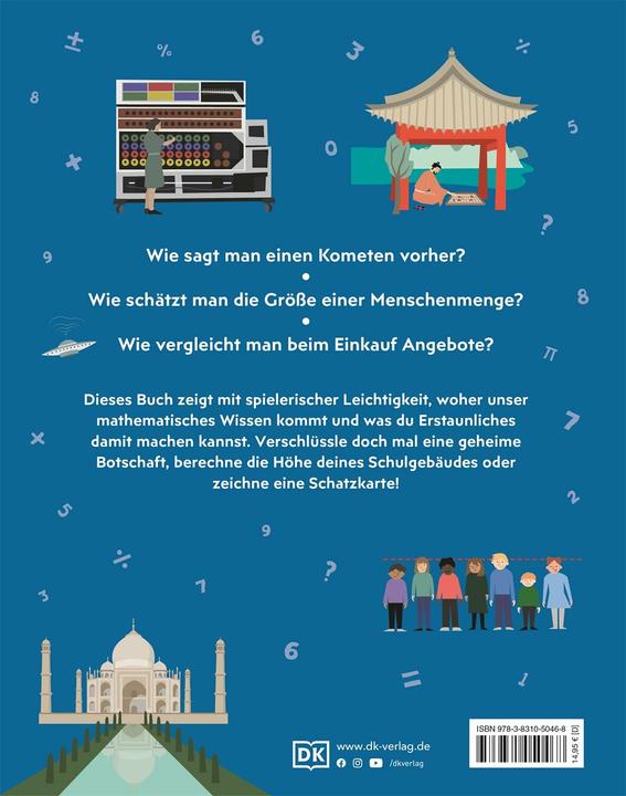 Actual product image Wozu eigentlich Mathe? (German, DK Verlag - Kids, Stephan Matthiesen, 2025)