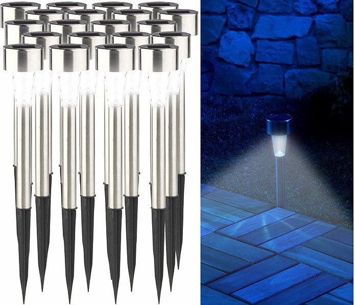 Image du produit Pearl Mini-lampes d'extérieur à LED solaires, lot de 20 (1 lm, IP44)