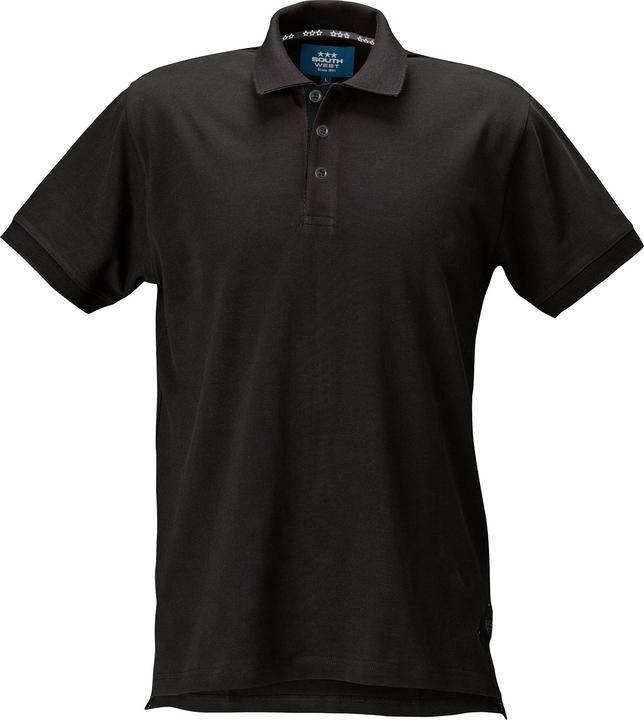 Produktbild Top Swede South West - Morris solid Poloshirt, Herren, 4XL schwarz, 100% Baumwolle (4XL)