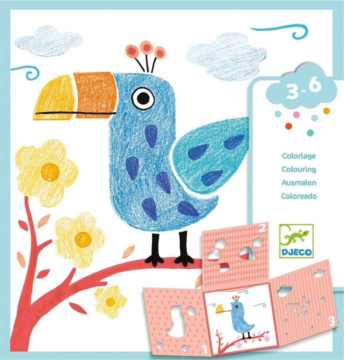 Produktbild Djeco Schablonen mit Bild