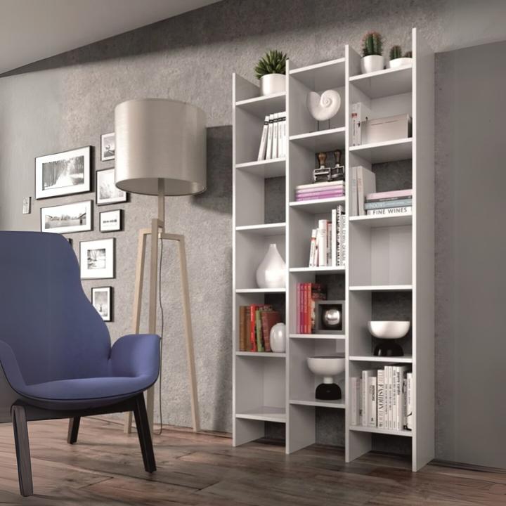 Produktbild CaliCosy Bücherregal (96 x 25 x 192 cm)