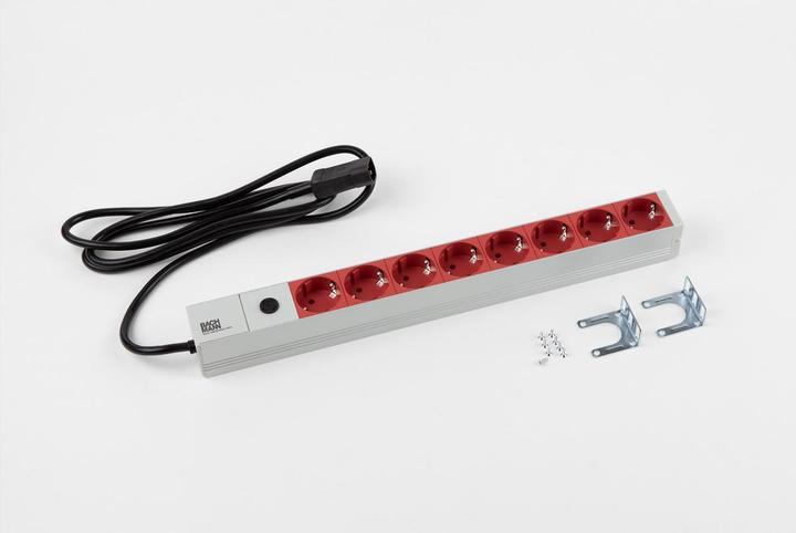 Produktbild Bachmann 19" Steckdosenleiste 8xSchutzkontakt C14-Stecker