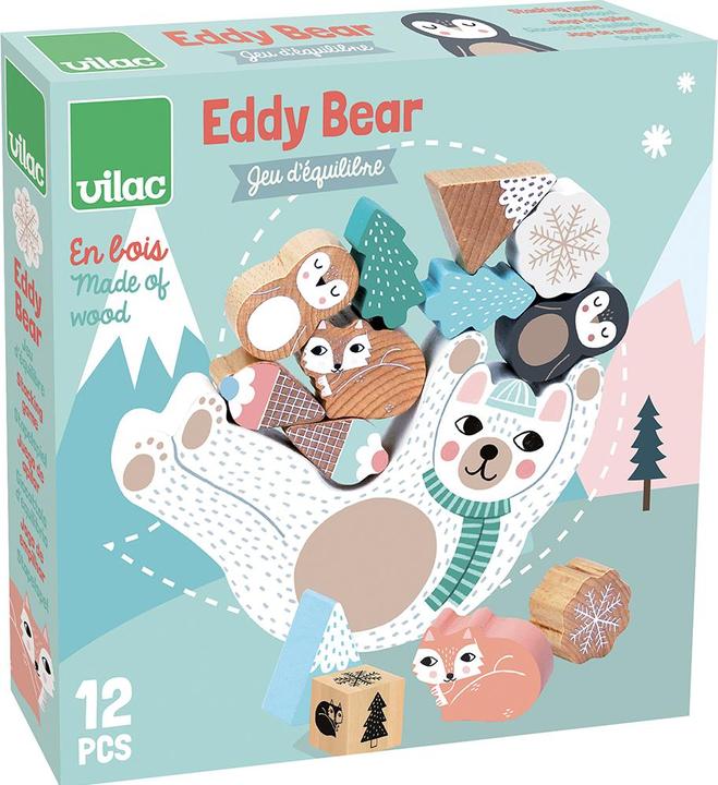 Immagine prodotto Vilac Impilamento gioco Eddy l'orso (Multilingue)