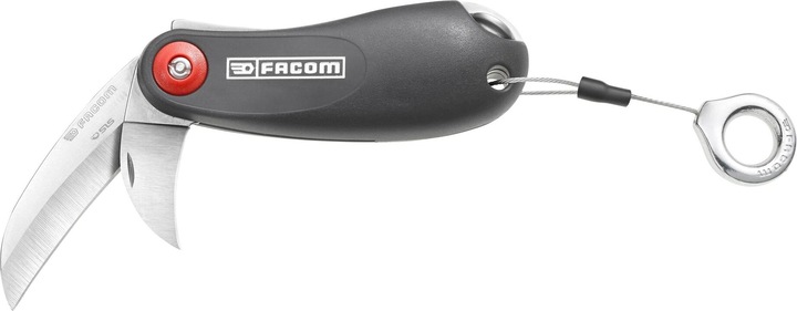 Immagine prodotto Facom Coltello per cavi con manico in plastica e sistema ® SLS | 2 lame