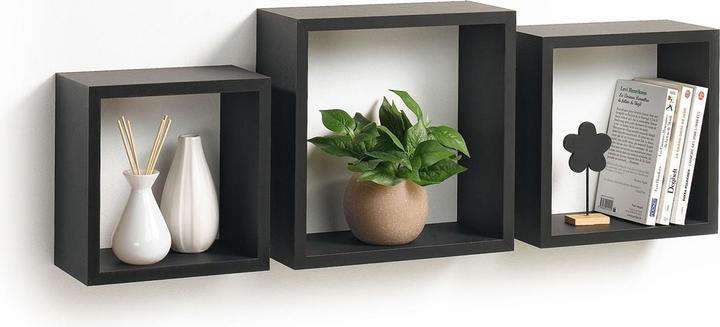 Produktbild Casativo Hängeregal Würfel, 3er Set (23 x 23 x 11.5 cm)