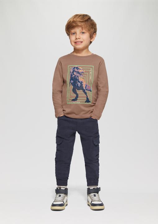 Produktbild S.Oliver T-Shirt Longsleeve mit Dino-Print (92)