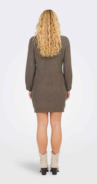 Produktbild JdY Gestricktes U-Boot-Ausschnitt- Kleid Strickkleid (L)