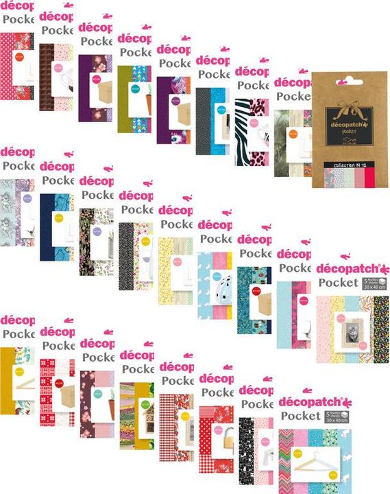Produktbild Décopatch Decopatch-Papier (20 g/m², 5x)