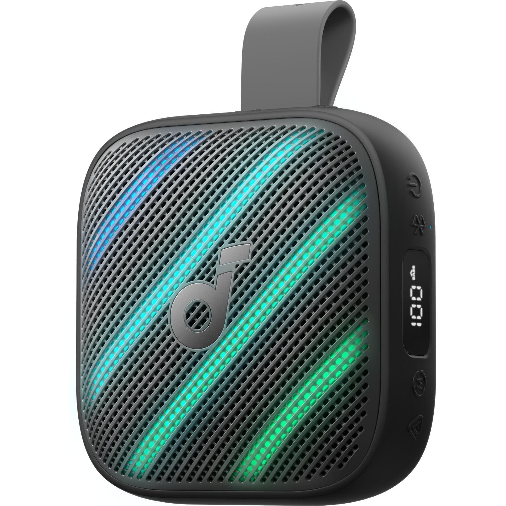 soundcore bis zu 24h Wiedergabezeit, IP68-zertifiziert Boom Go 3i Black (24 h), Altoparlante Bluetooth, Nero