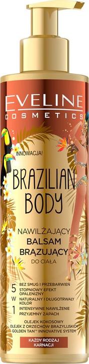 Eveline Brazilian Body Moisturising Bronzer Balm 5In1 For Each Skin 200Ml (Body cream, 200 ml)