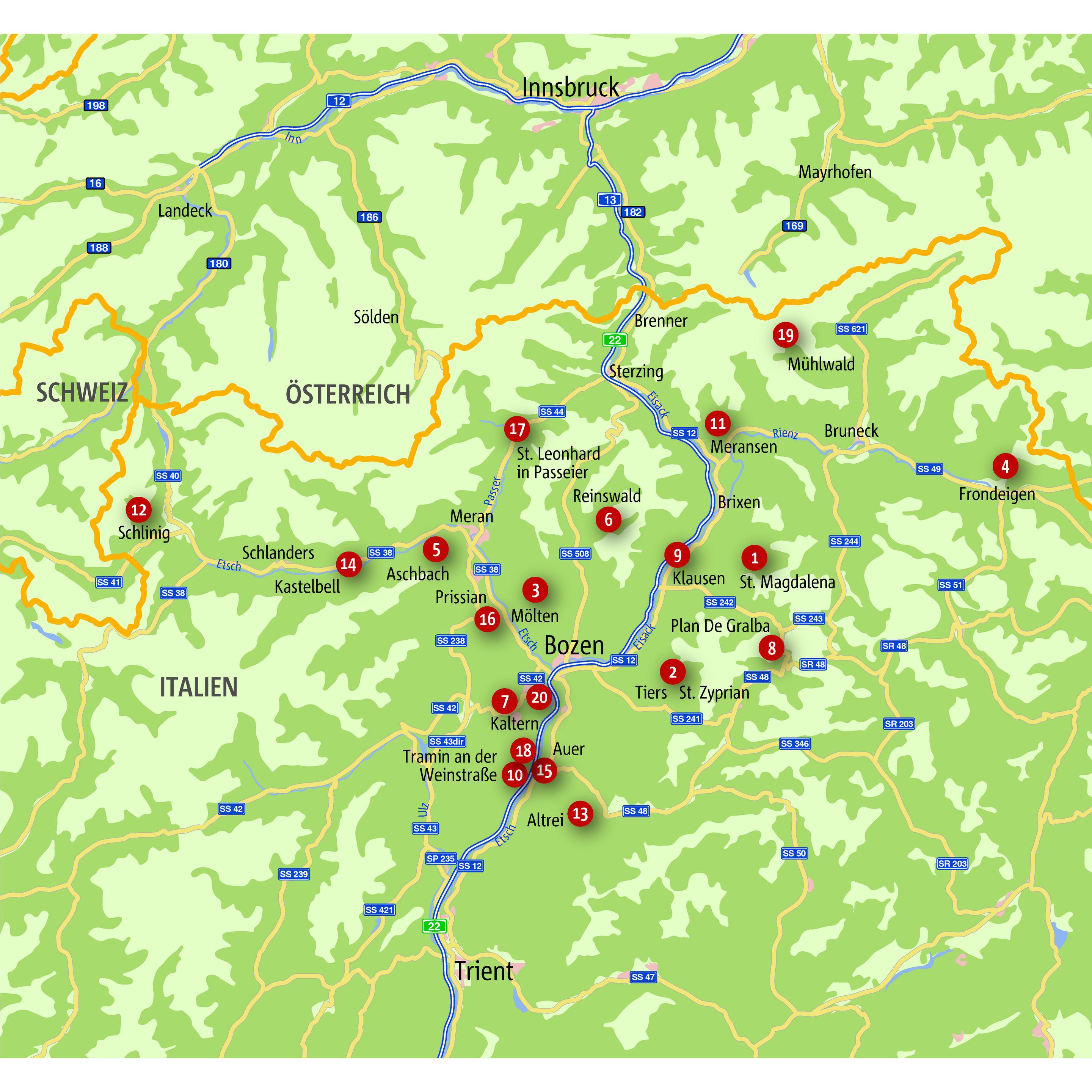 Thumbnail - Südtirol. Wandern für die Seele, Ratgeber von Dietmar Mitterer-Zublasing