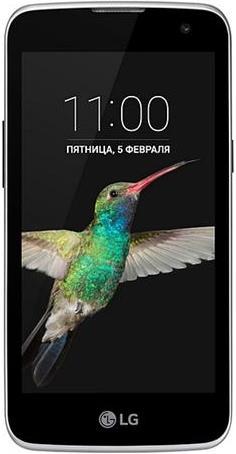 Actual product image LG K4 Lte K120e (8 GB, Blue, Black, 4.50", Hybrid Dual SIM, 4G)