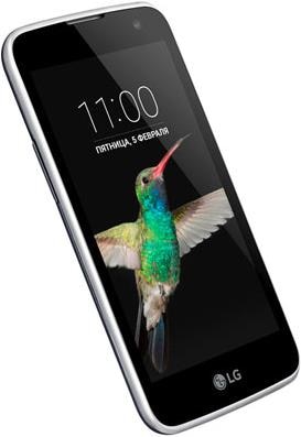 Produktbild LG K4 Lte K120e (8 GB, Schwarz, Blau, 4.50", Hybrid Dual SIM, 5 Mpx, 4G)