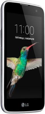 Actual product image LG K4 Lte K120e (8 GB, Blue, Black, 4.50", Hybrid Dual SIM, 4G)